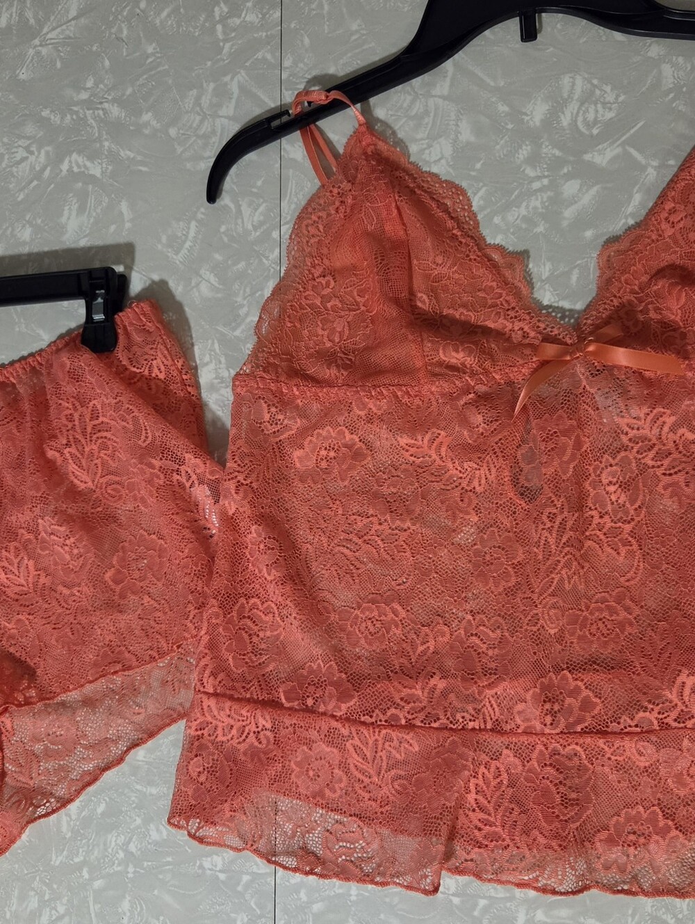Linea Donatella Lace Camisole & Short Set
